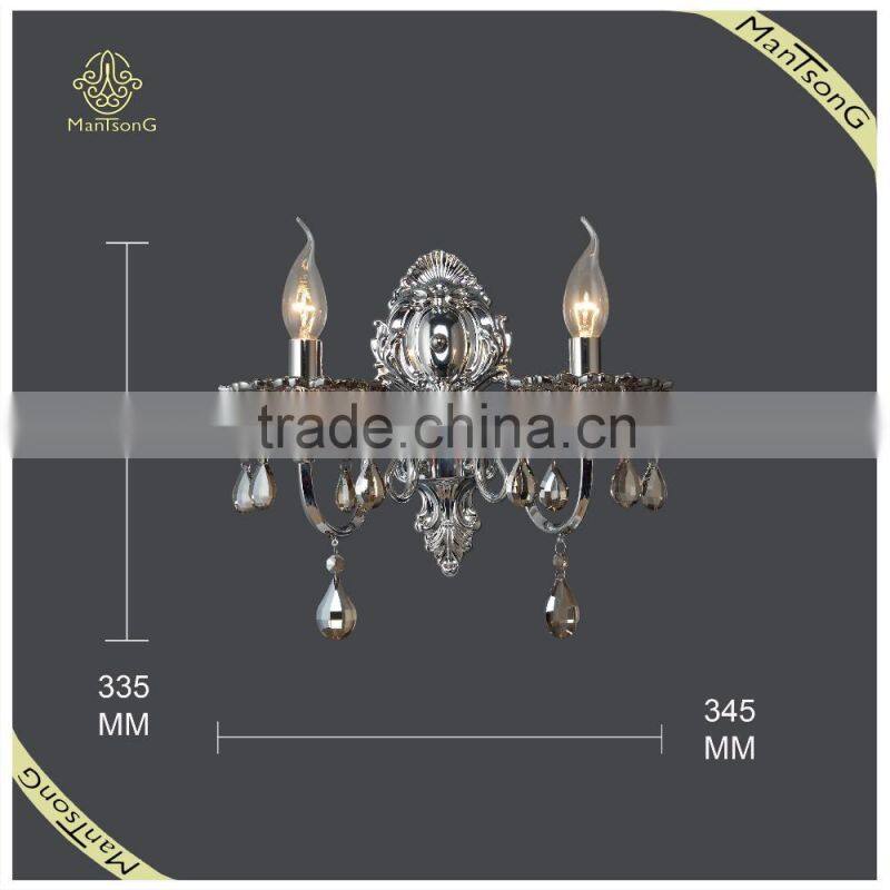 2016 New Design Chrome Plated Decorative Wall Lighting Fixture, Candle Lamp