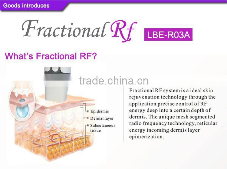 rf fractional/micro needle fractional rf machine