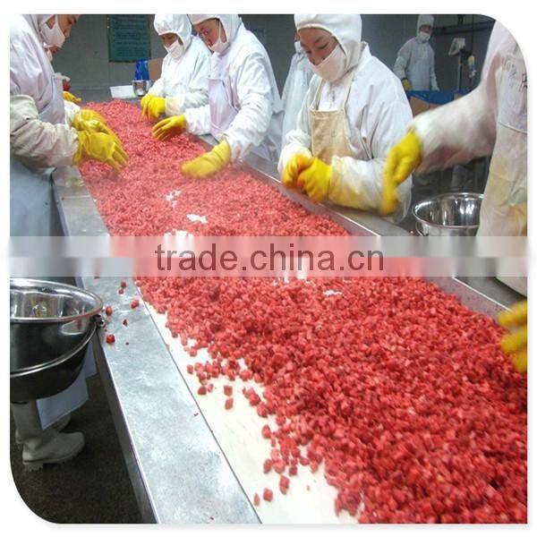 Haccp frozen IQF strawberry Gade A 15-- 25mm,25--35mm