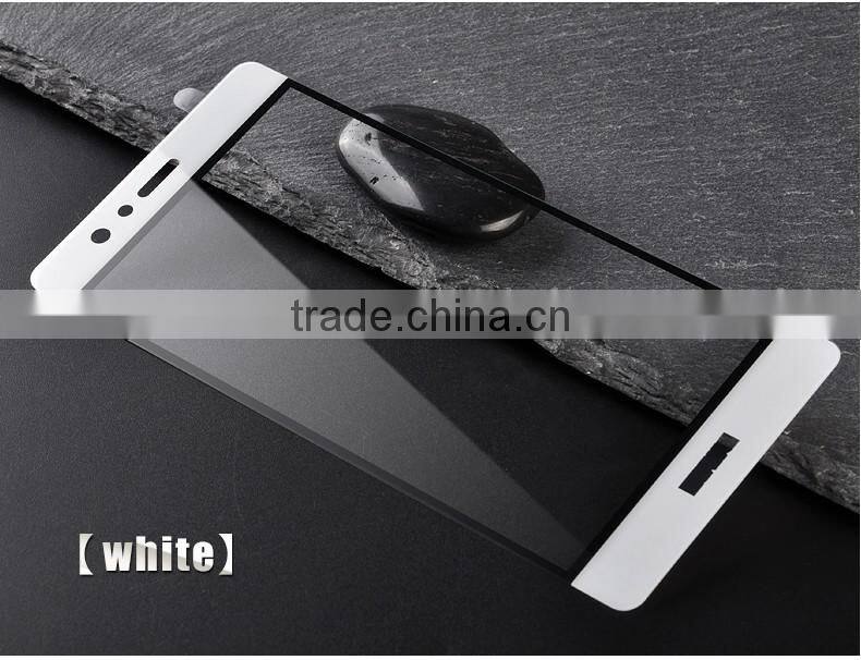 HOT 0.2MM 3D Curved Full Cover Tempered Glass Screen Protector for HUAWEI P9 Anti-explosion Glass LCD Protector