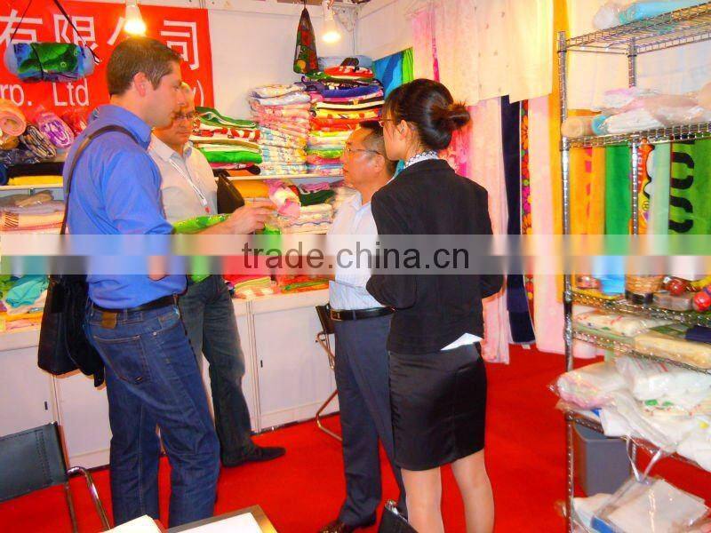 100% polyester white hajj towel for pilgrimage