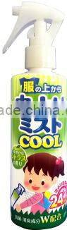 Insect Repellent Mist Cool 24 Hours Cut Out Pest Control Deodorant Spray Made in Japan