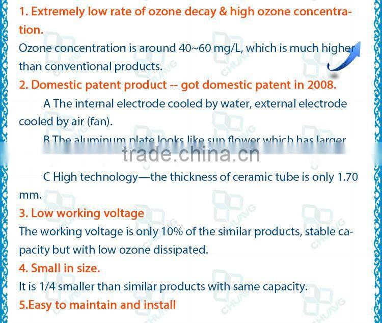 newest adjustable corona discharge ozone tube