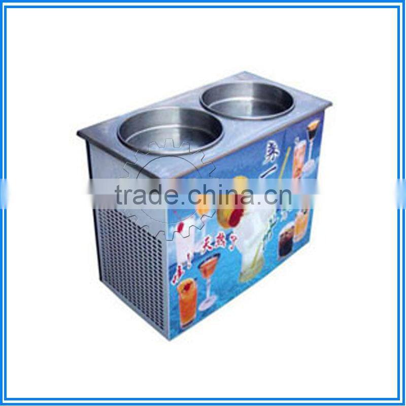 High output fried ice cream machine manufacture/frying ice cream machine