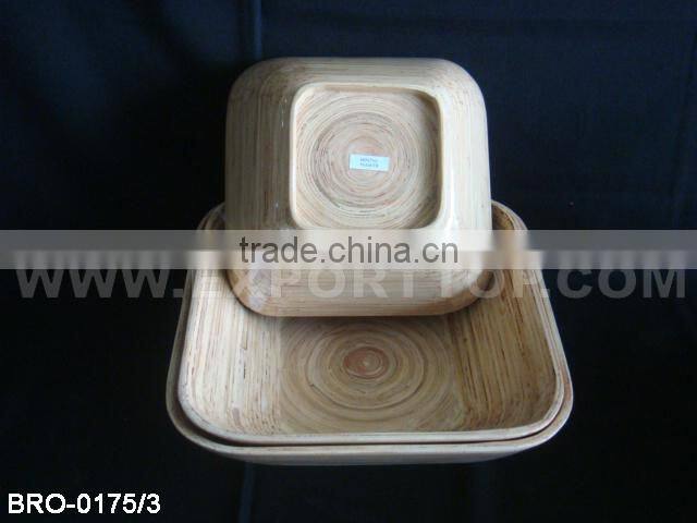 Best manufacturer of Bamboo Bowls / Press Bamboo from Vietnam( Skype: July.etop)