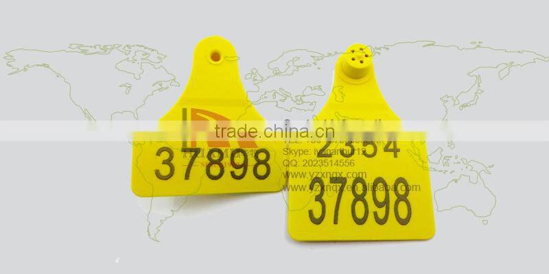 ear tag for cattle ISO certificate 78*56 mm