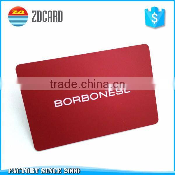 card manufacturer good printing 4c printed plastic rfid smart card