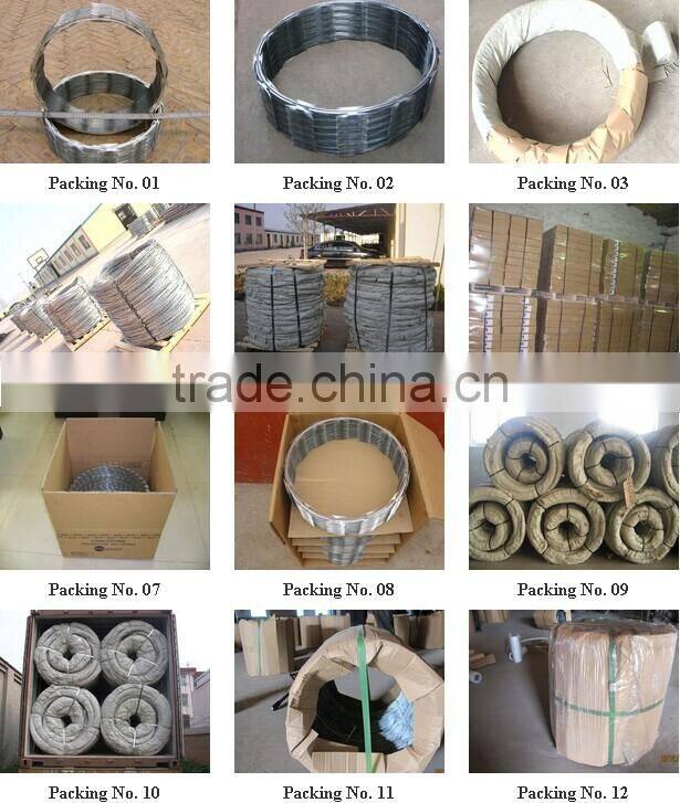low price 2015 razor barbed wire for fencing of residences ( professional factory)