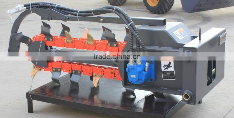 High quality and high efficiency for ditcher trencher in 2017