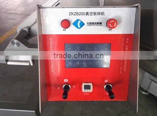 High Speed Vacuum Meat Bowl Cutter / Bowl Chopper Cutter For Meat Processing