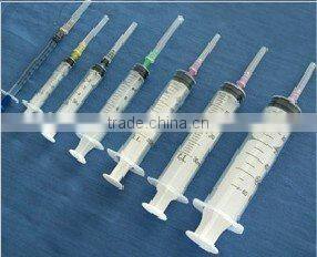 disposable syringe luer slip 2 parts