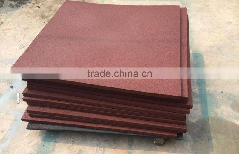 Gym rubber mat ,10mm-50mm rubber flooring tile .rubber floor mat