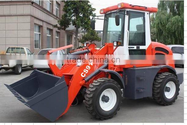 China factory supply mini wheel loader JT915/ZL15F with CE certification