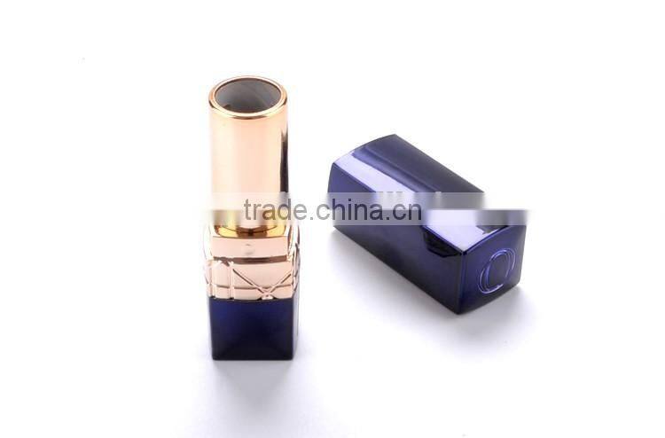 Luxury purple lipstick tube,plastic lipstick tube