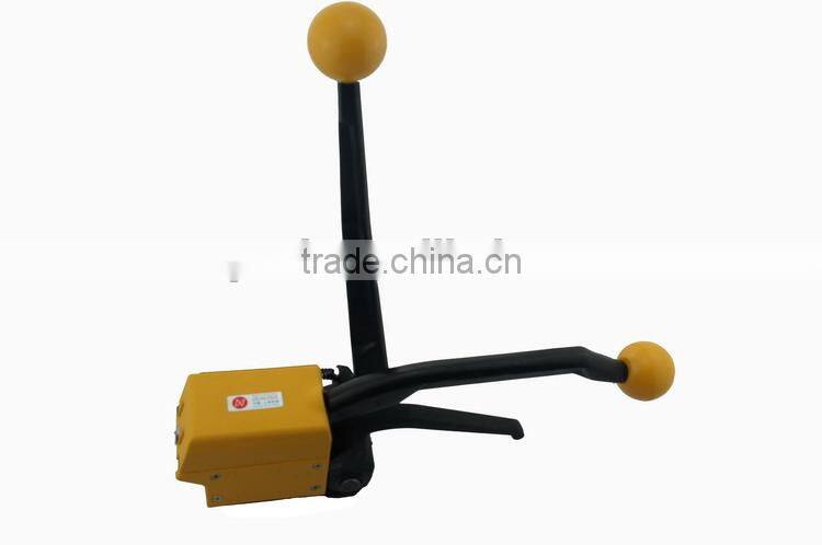 Contemporary new products packaging manual steel packing machine