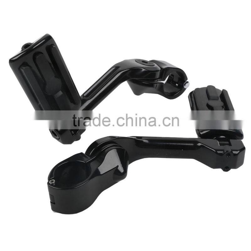 Engine Guard 1.25" Highway Foot Pegs Footpeg For Universal Motocycle New