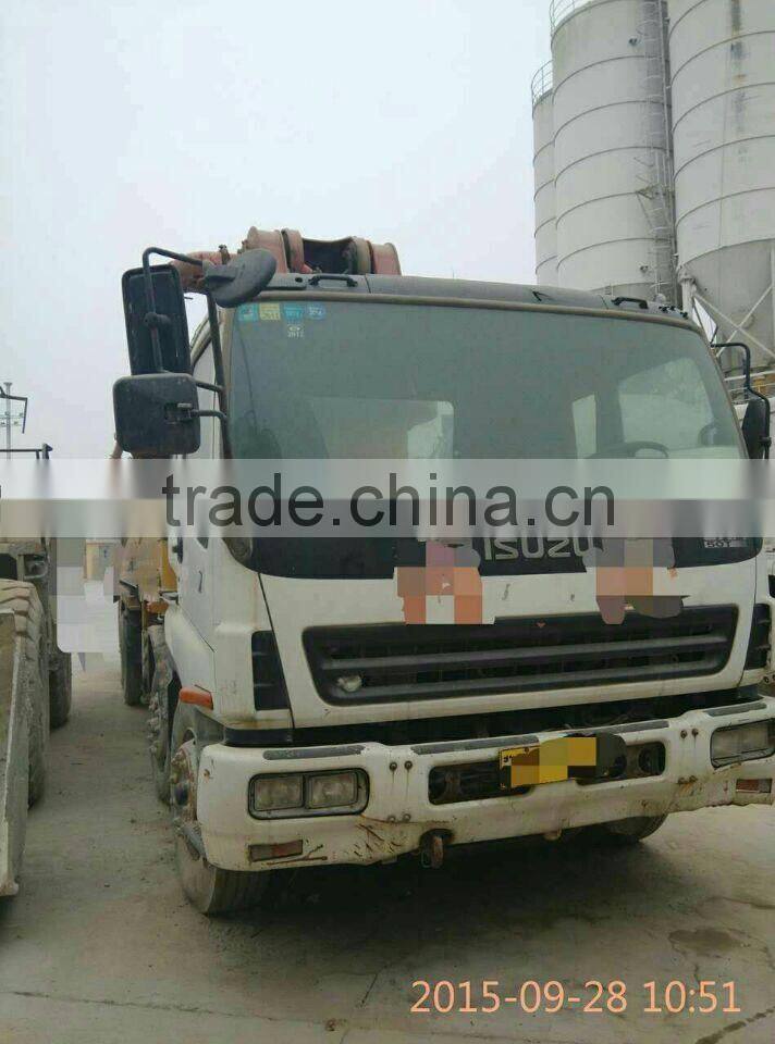 Used Concrete Boom Pump Truck For Africa Market