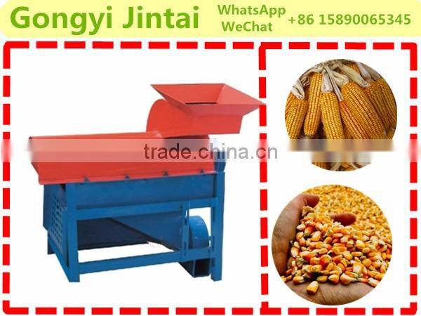 South Korea best sell soybean sorghum millet maize thresher automatic small home sweet corn husker