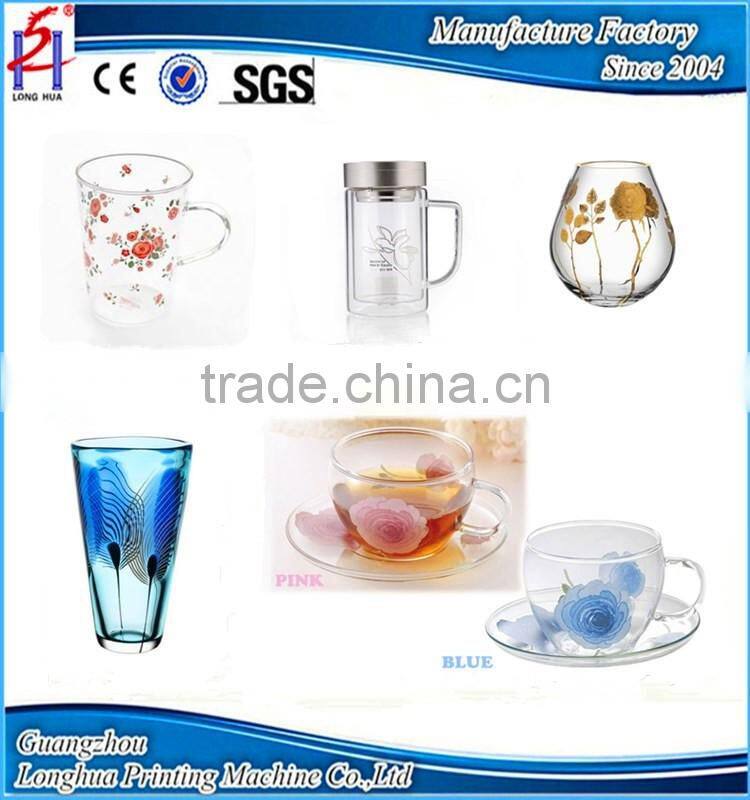 Pneumatic 4 Colors Glass Coffee Cup/Mug Pad Printing Machine,Plastic Tea Cup Printing Machine,Paper Cup Printing Machine