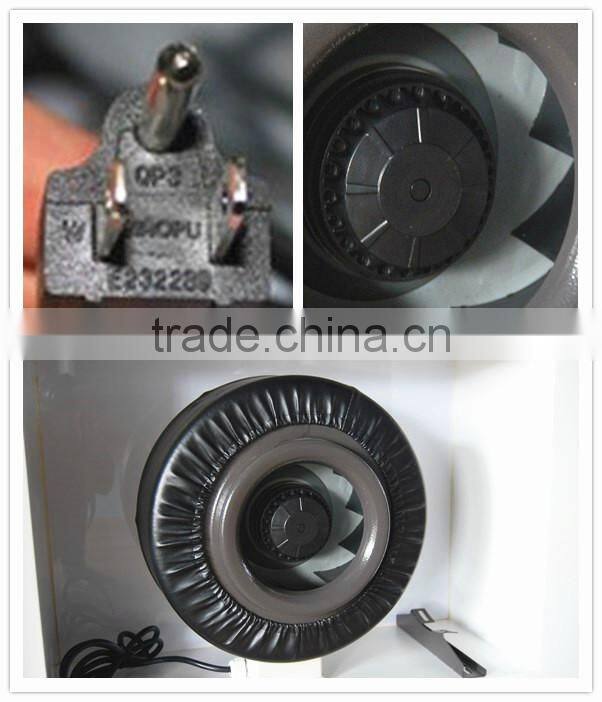 hydroponics 4''5''6''8''10''12''inch inline fan/ turbine ventilation system /exhaust fan