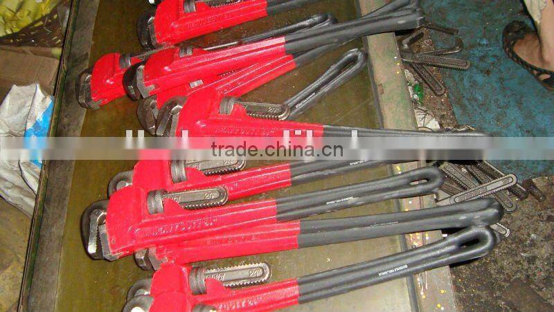 High Tensile Strength US Type Heavy Pipe Wrench