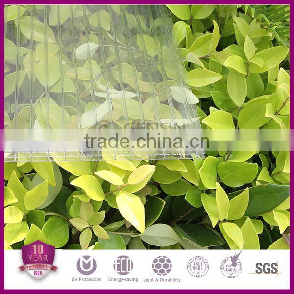 3 layer polycarbonate plastic panel building material