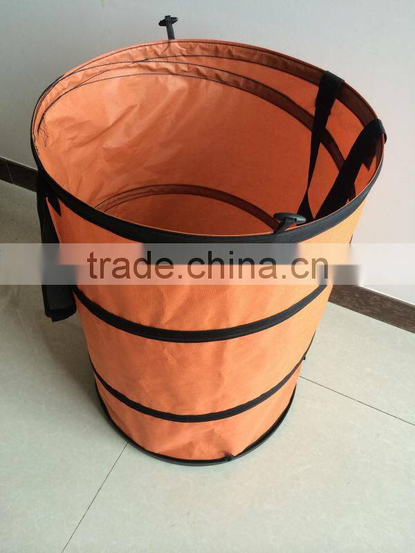 Orange pop up oxford heavy bag/leaf bag
