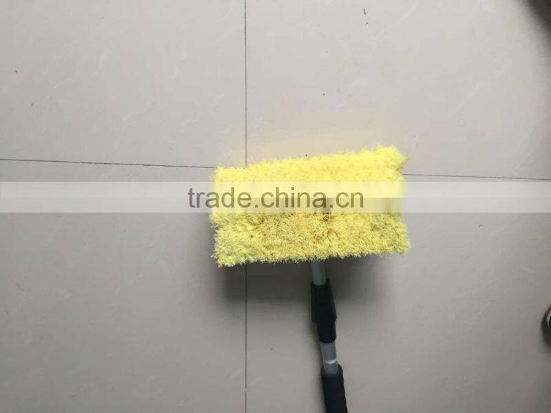 Luxury Car Window Water Clean Elescopic brush With Wiper