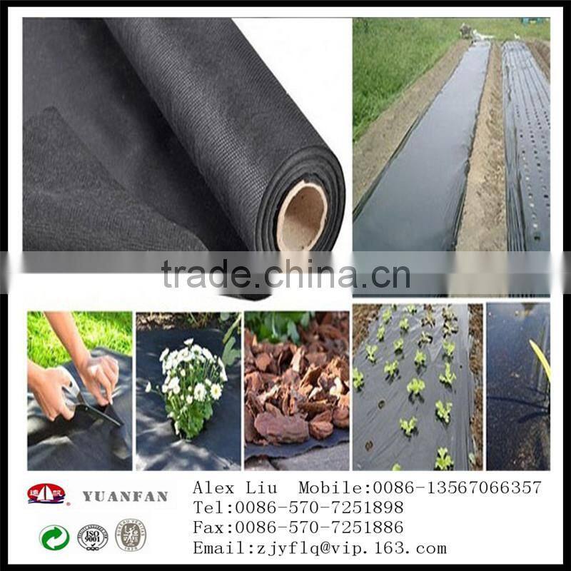 agriculture black plastic film made in the Factory in zhejiang province of China