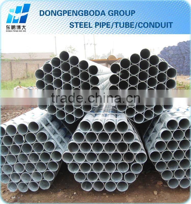 galvanized mild steel pipe for greenhouse