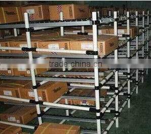 single pipe metal joint clamp with plastic coated pipe for pipe rack system