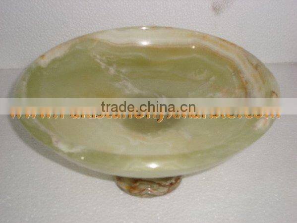 Hot Sale MANUFACTURER AND EXPORTERS OF ONYX FRUIT TRAYS HANDICRAFTS