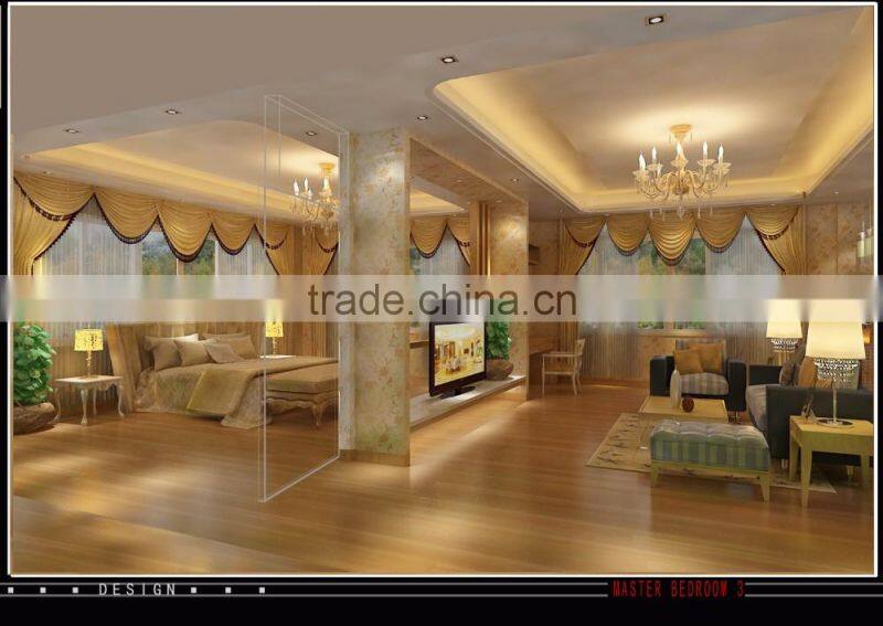 High Definition 3D Rendering Perspective And Sketch Architectural Design