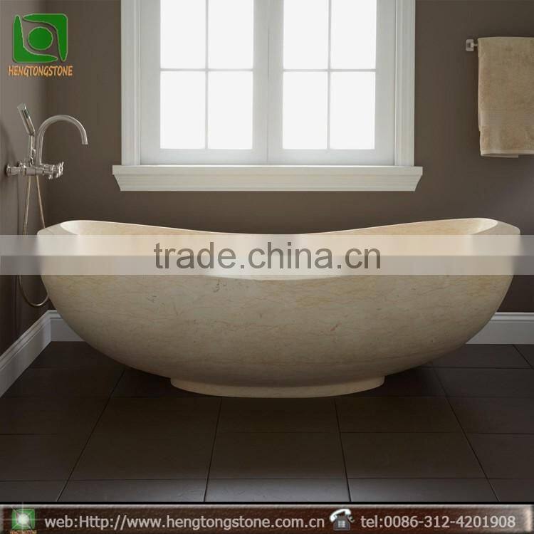 Bathroon Yellow Marble Bathtub Price
