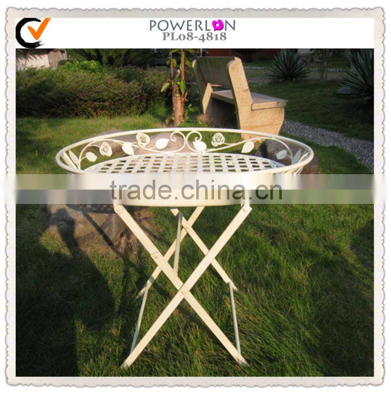 Antique decorative occasional tray table