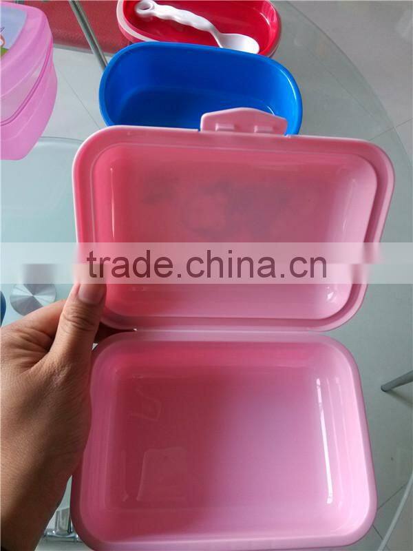 PP material Kids Plastic lunch boxes/children's lunch box/plastic food container