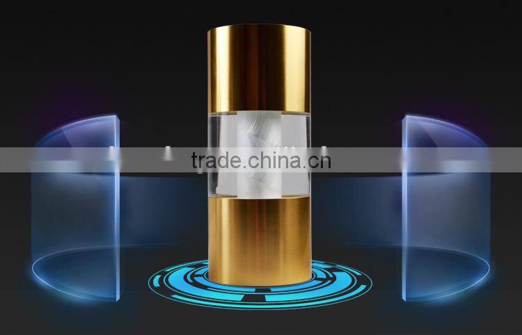 LED Crystal Light Dancing Bluetooth Speaker, Creative Cylinder Bluetooth LED Light Flashing Bluetooth Speaker Support TF Card