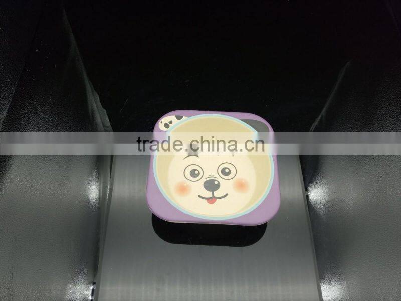 factoy printing bidegradable bamboo fibre kid's dinnerware set