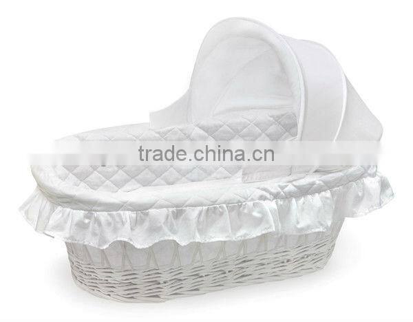 large wicker baby baskets factory supply