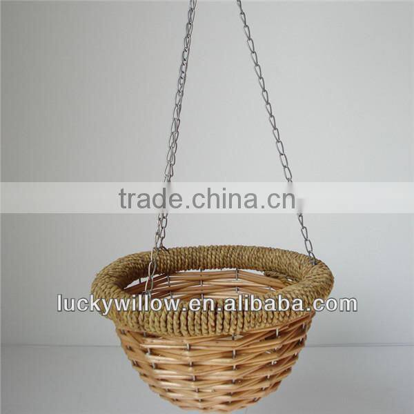 Direct supplier decorative wicker wall basket