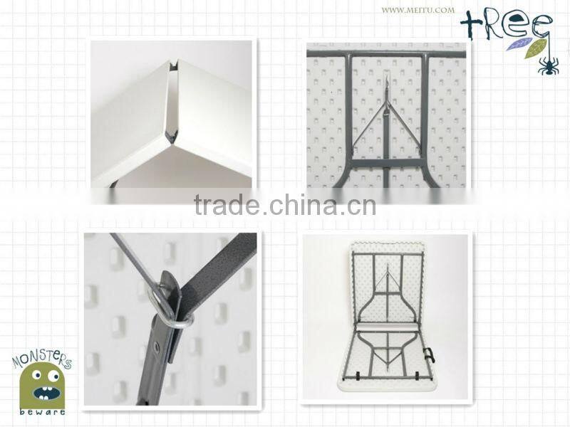 Leisure 6FT outdoor plastic folding picnic table