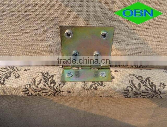 Large wooden stool with lid