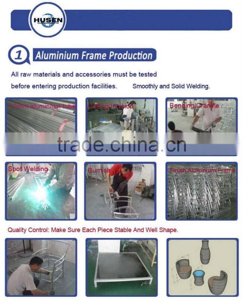 Rattan oval lounge bed sunshine garden furniture