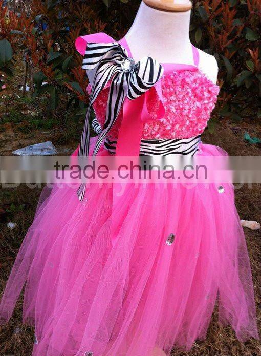 Handmade flower girl dresses party dresses