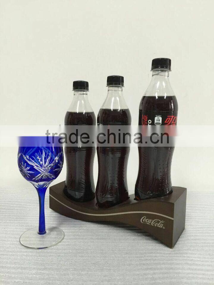coco-cola bottle display office rack/kitchen storage for seasoning