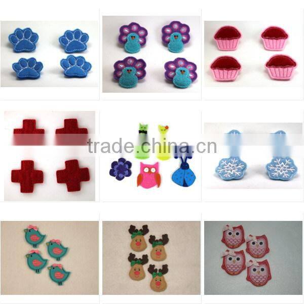 2017 hot sell Felted Wild Cat Mask For Fun party favor made in China