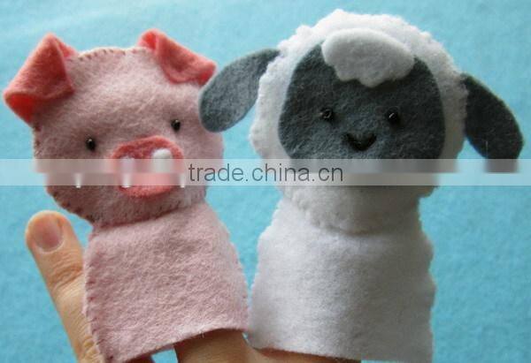 2017 best selling new product decorative custom handmade fabric felt cheap fashion innovative sheep puppet wholesale