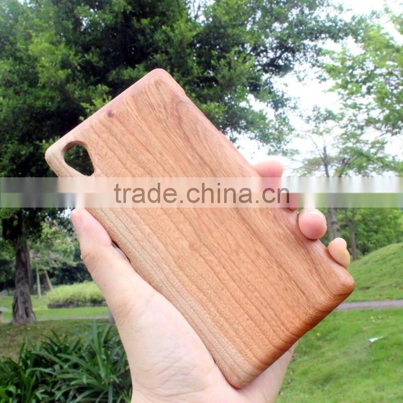Classical Chinese walnut/bamboo/rosewood/cherry cell phone case for Sony