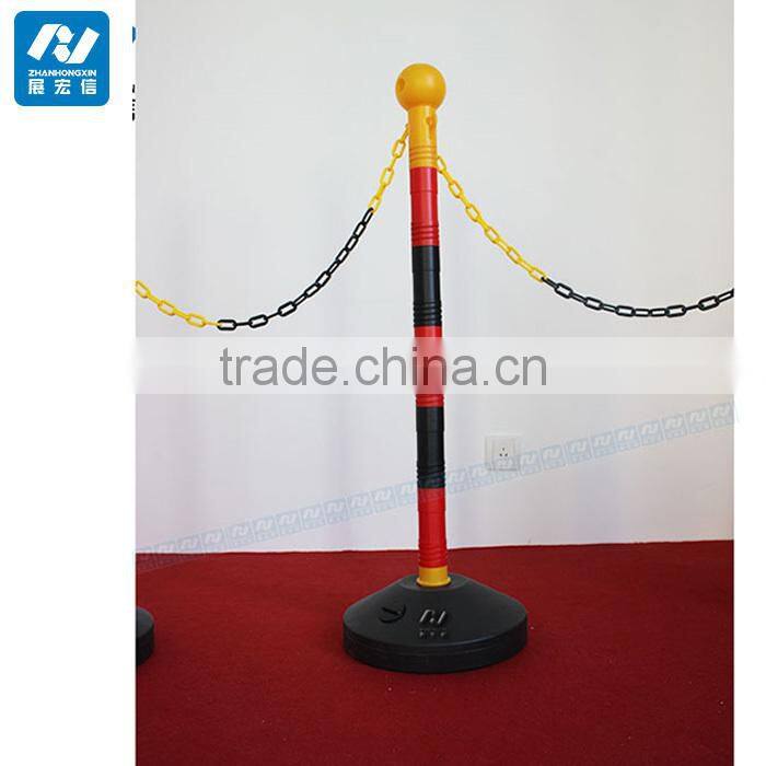 plastic stanchion/plastic water barrier/QUEUE barrier