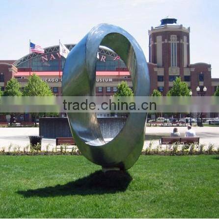 chinese outdoor sculptures metal craft large steel garden sculpture